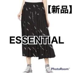 新品 ダブルスタンダードクロージング Essential ロゴプリーツ スカート