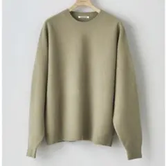 AURALEE オーラリー 21AW FELTED WOOL KNIT P/O