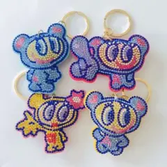 エンジェルブルー　キラキラマスコット　全4種コンプリートセット　ナカムラくん