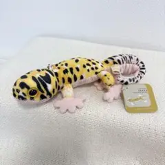 テイクオフ ヒョウモントカゲモドキ マグネット ぬいぐるみ 爬虫類 マスコット