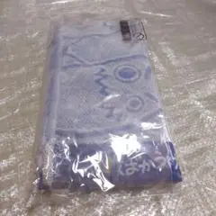 ばかうけ ボリンくん フェイスタオル ブルー