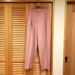 ロクビューティーアンドユースユナイテッドアローズ テーパードパンツ ピンク