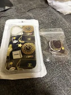 iPhone16 ケース CHANEL スマホリング付き