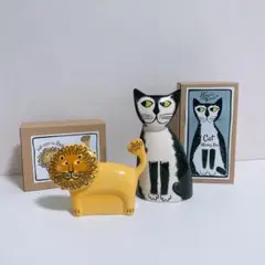 Hannah Turner 猫とライオンの貯金箱