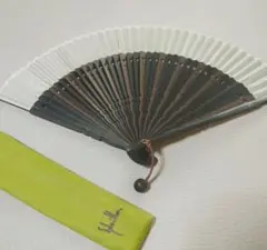 美品　扇子 シビラ　袋付き