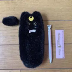 セーラームーン　ルナ ぬいぐるみペンケース＆ステーショナリーセット