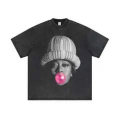 Missy Elliott ミッシー・エリオット ヴィンテージ加工 Ｔシャツ M