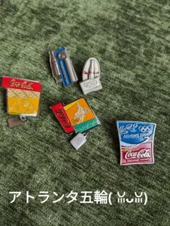 コカ•コーラ⭐︎ピンバッジ⭐︎アトランタ五輪 コカ•コーラ⭐︎ピンバッジ⭐︎アトランタ五輪