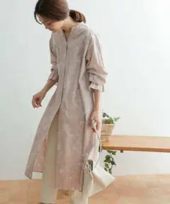 新品未使用✨定価１.１万❤️　ピンク　ドアーズ　フラワープリントワンピース
