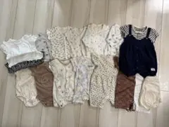 【早い者勝ち】ベビー服カバーオールロンパーストップスパンツ15枚セットまとめ売り