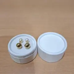 アクセサリーマウ accessories mau パチンコ玉ピアス 金メッキ 小
