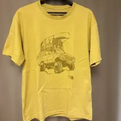 完売　THE NORTH FACE イエロー Tシャツ　ランクル60