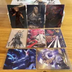 MTG×FF イラストコレクション8枚セット