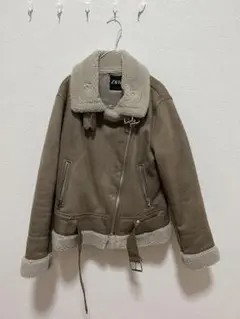 ZARA ボアジャケット