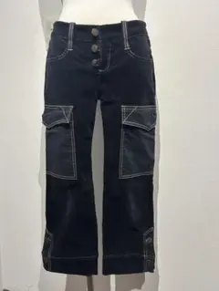 jeanpaul gaultierゴルチェ コットンベルベット　パンツ27インチ
