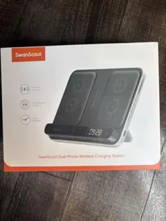 SwanScout デュアルワイヤレス充電ステーション
