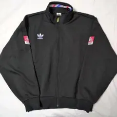 adidas　アディダス　トレフォイルロゴ　トリコロール　Oサイズ　ジャケット