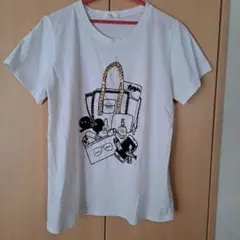 白Tシャツ　スパンコール入り