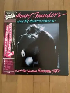 Johnny Thunders ライヴアットザライシアム　LP 日本盤