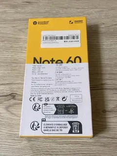 realme Note 60 ／Black／ 3GB+64GB／グローバル版