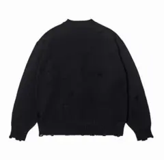 【美品】BTMK CREWNECK SWEAT WASHEDスウェット ブラック BTMK CREWNECK SWEAT washed XS211