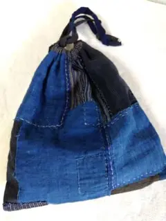 巾着袋 襤褸 木綿 boro