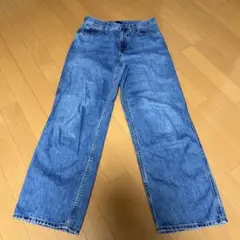 UNIQLOバキージーンズ25インチ