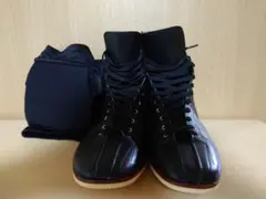 アントニオ猪木風 プロレスリングシューズ&ニーパットのセット