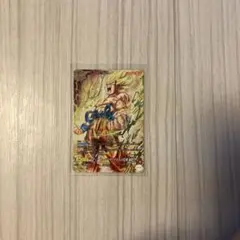 ドラゴンボールカード（スーパーサイヤ人悟空）