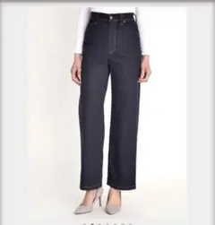 【ヤヌーク】美品　ストレートデニム パンツ　YANUK リリス　INP