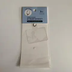 セリア　seria スマホ ストラップシート