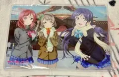 ラブライブ！ μ's くじ引き堂 A賞 ことり&真姫&希 ビッグアクリルプレート