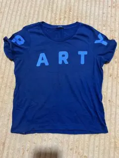 デンハム　キッズ　Tシャツ　紺色