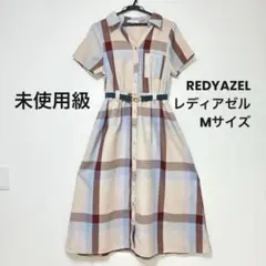 REDYAZEL レディアゼル レトロチェックワンピース ロングワンピース　M
