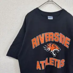 ギルダン　tシャツ カレッジ　プリント　アメリカ古着　L 2355
