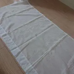 送料無料■新品■カフェカーテンレース■匿名■刺繍発送