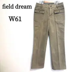 フィールドドリーム チノパン カーキ パンツ ボトムス ズボン W61 Ｓ