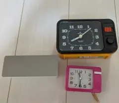 【３点】置き時計　デジタル時計　アナログ時計