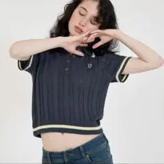 Tinajojun サマーポロニット