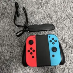 Nintendo Switch コントローラー 赤/青 ストラップ付き