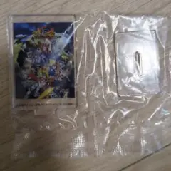 デジモンフロンティア　ポスターアクリルスタンド　ガチャガチャ