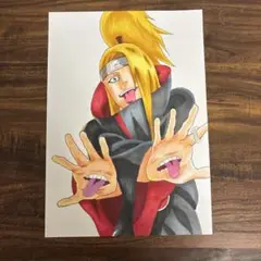 イラスト（NARUTO デイダラ）