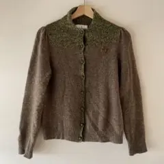 【SALE】mina perhonen ミナペルホネン カシミアカーディガン