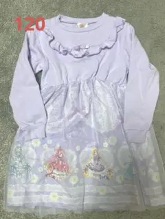 【美品】わんだふるプリキュア　ワンピース　120