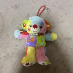 カラフルクマのぬいぐるみ