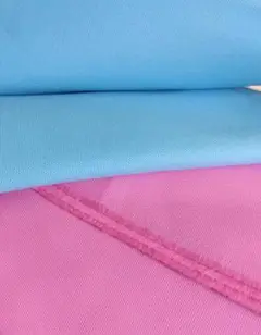 2枚セット♪ゆめかわ11号帆布☆ピンク&水色