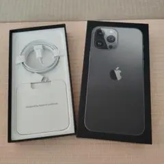 iphone13proMax256GB空箱充電ケーブル