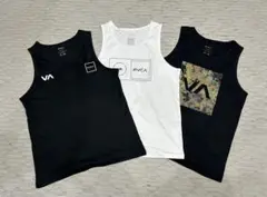 RVCA ラッシュ タンクトップ 3枚セット