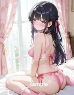 AIイラスト　美女 L版サイズ 1点物 D30