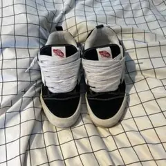 VANS Knu Skool Black x True White